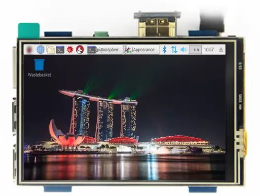 Tela 3,5 polegadas com HDMI para Raspberry - Foto 3