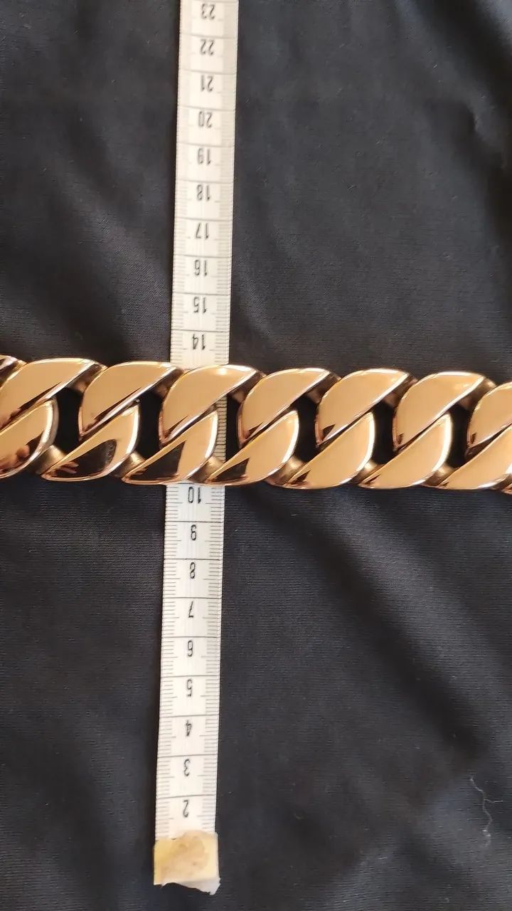 Pulseira inox rosé  - Foto 2