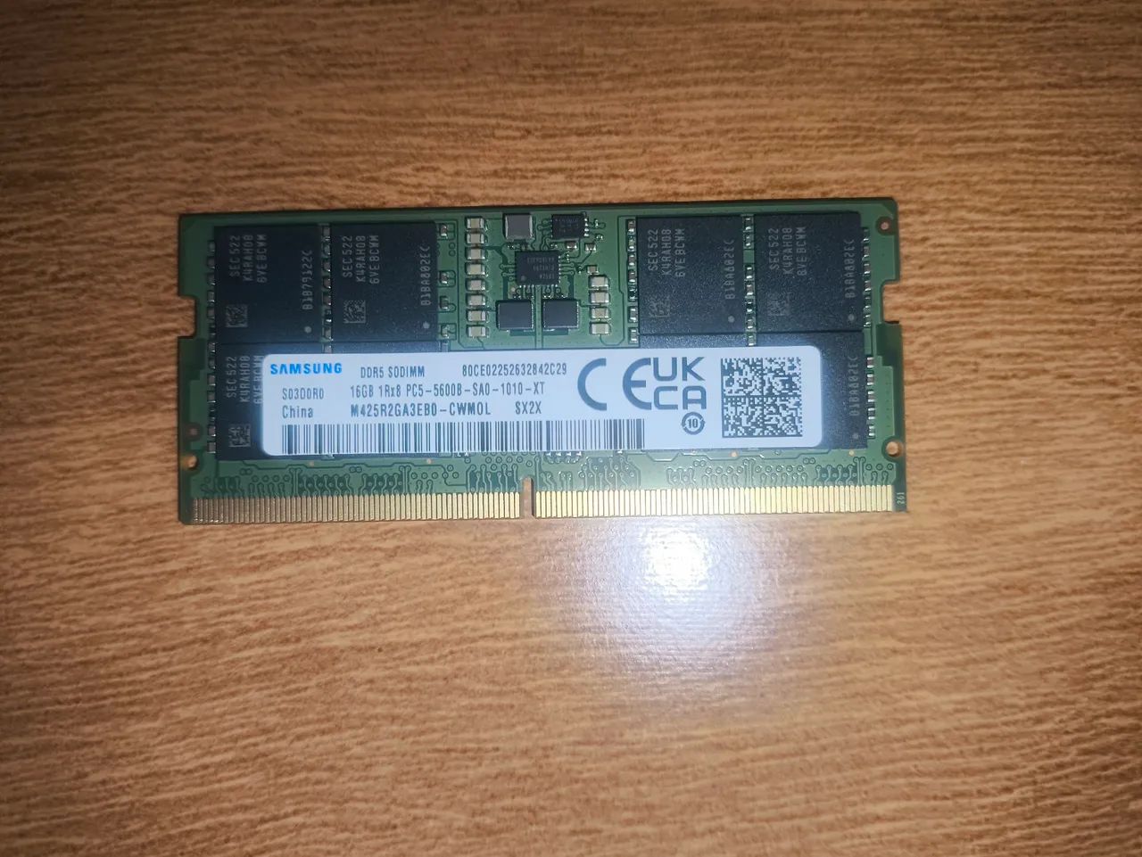 Memória ram 16gb ddr5 Samsung de 5600mhz - Memória RAM - Campo