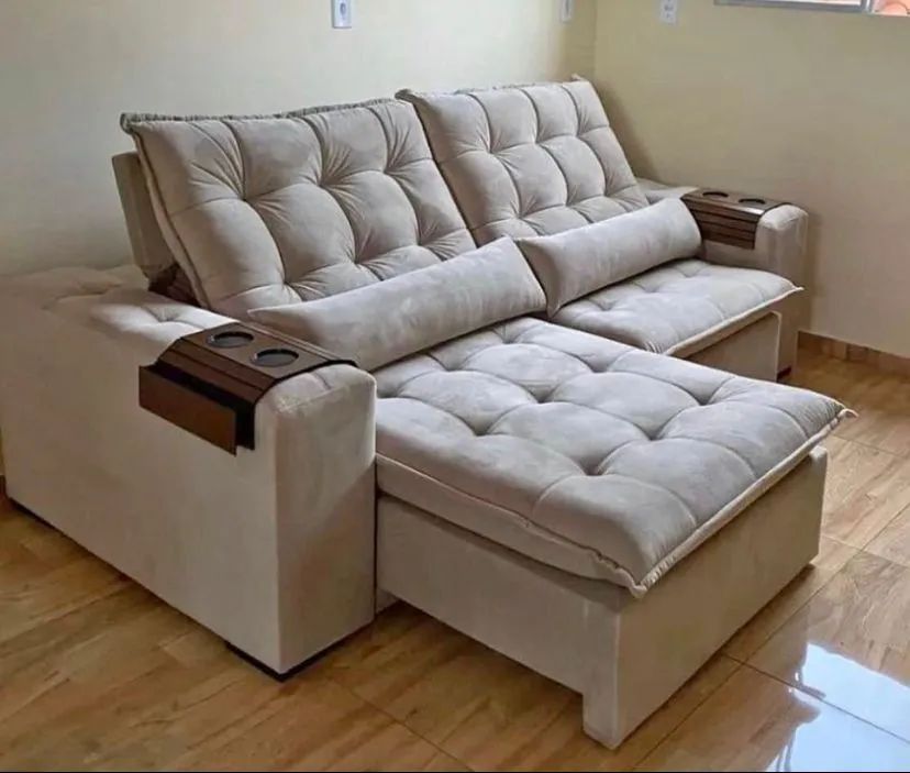 Sofá retrátil 2 mts  - Foto 4