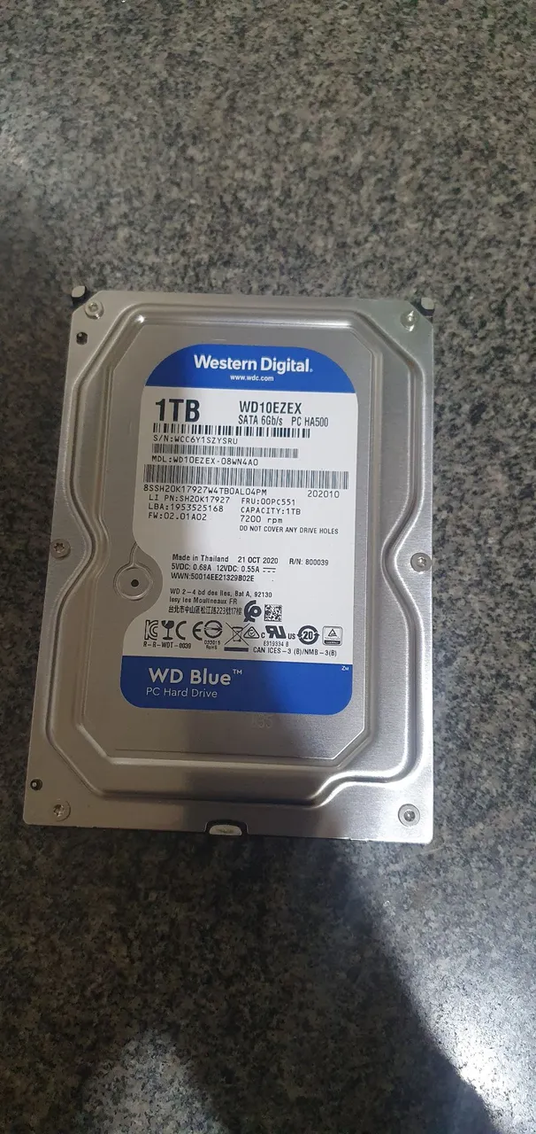 ②-WA481-SKhynix NVMe 1TB SSD 1点 SSD 1TB M.2 NVMe PCIe 4.0 SK Hynix PC801 (Novo / Apenas 49h uso