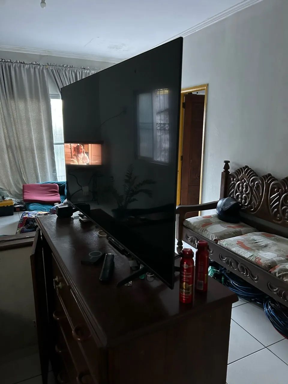 Vendo TV TCL-P755 4K-UHD 55 Polegadas - Foto 2