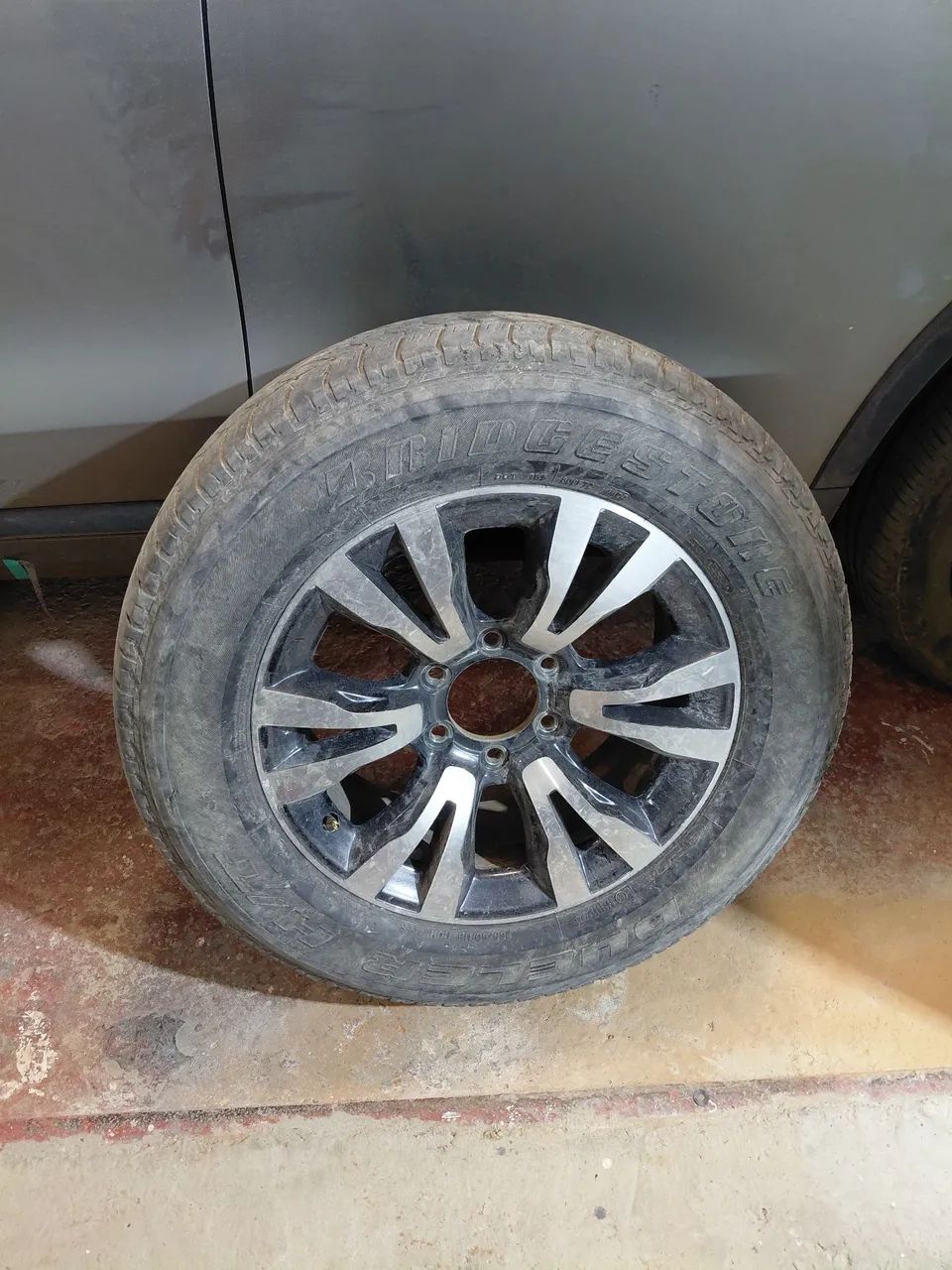 1 roda com pneu da s10 - Foto 3