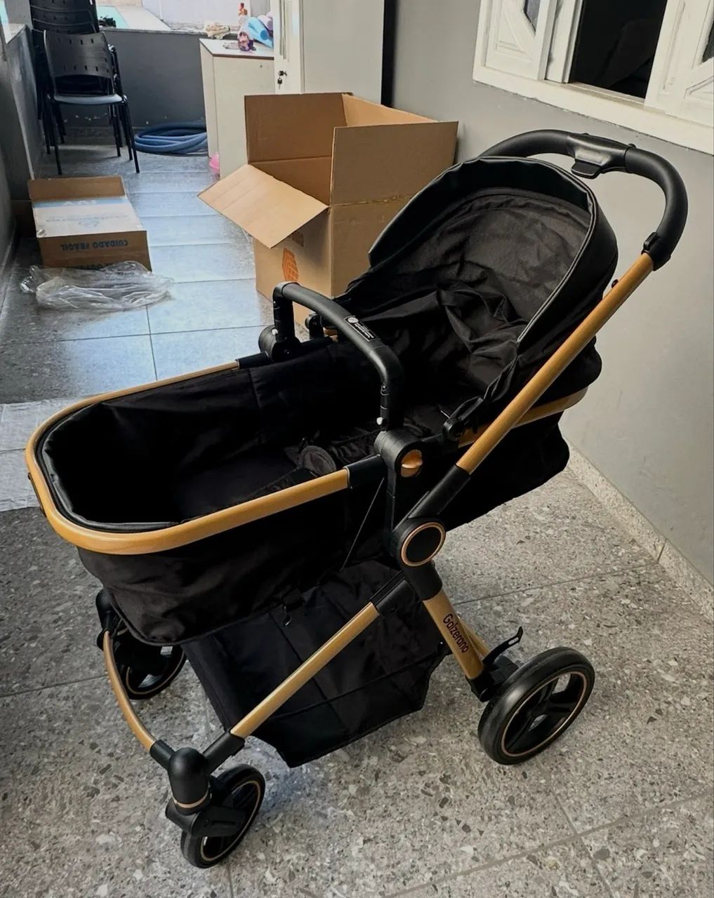 CARRINHO DE BEBÊ + bebê conforto GALZERANO - Foto 4