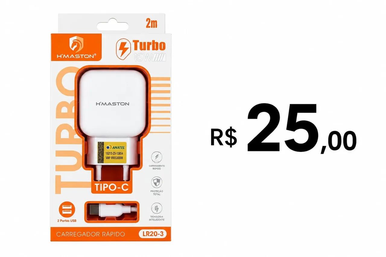 Carregador tipo - C