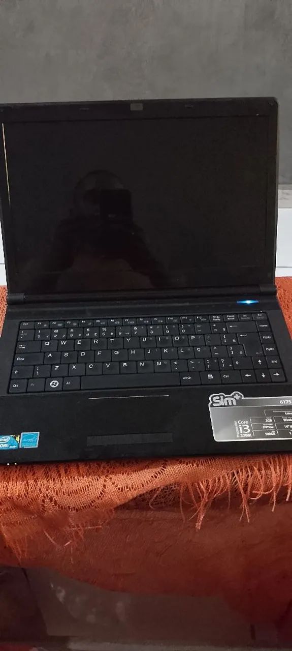 Notebook sim+ tela de 14 polegadas 