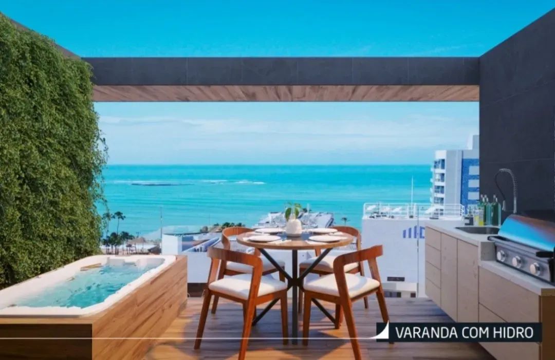 Studio à venda no Edifício Zyon apenas 200 metros da praia da Jatiúca - Maceió - AL - Foto 2