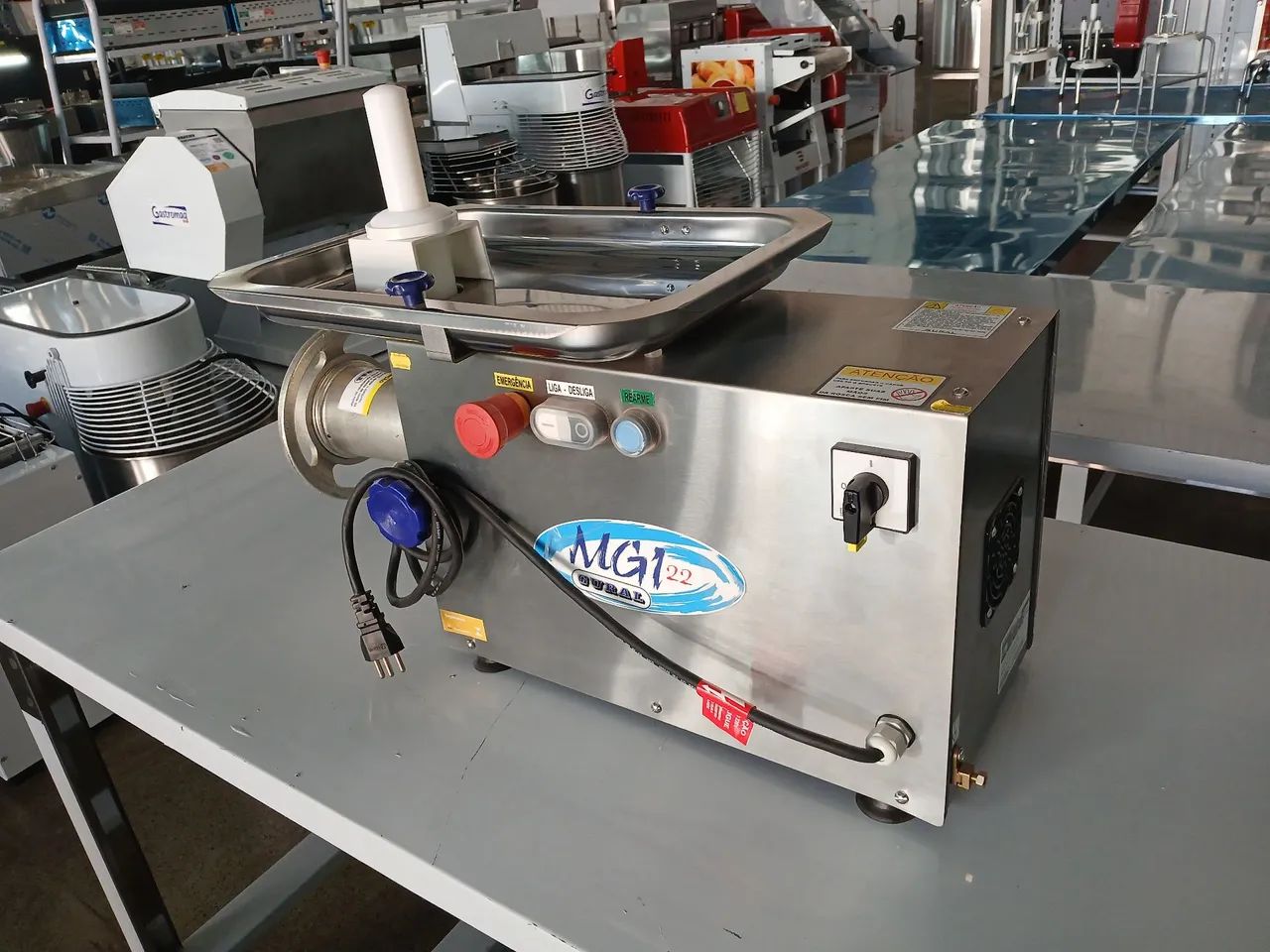 Moedor De Carne Gural Boca 22 220v Monofásico  - Foto 4
