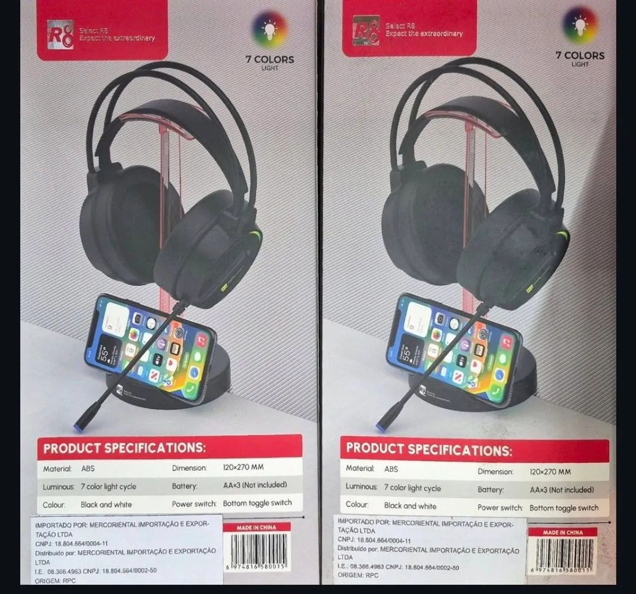 SUPORTE DE PLAST. P/HEADSET/HEADPHONE REF: HT01 - Foto 2