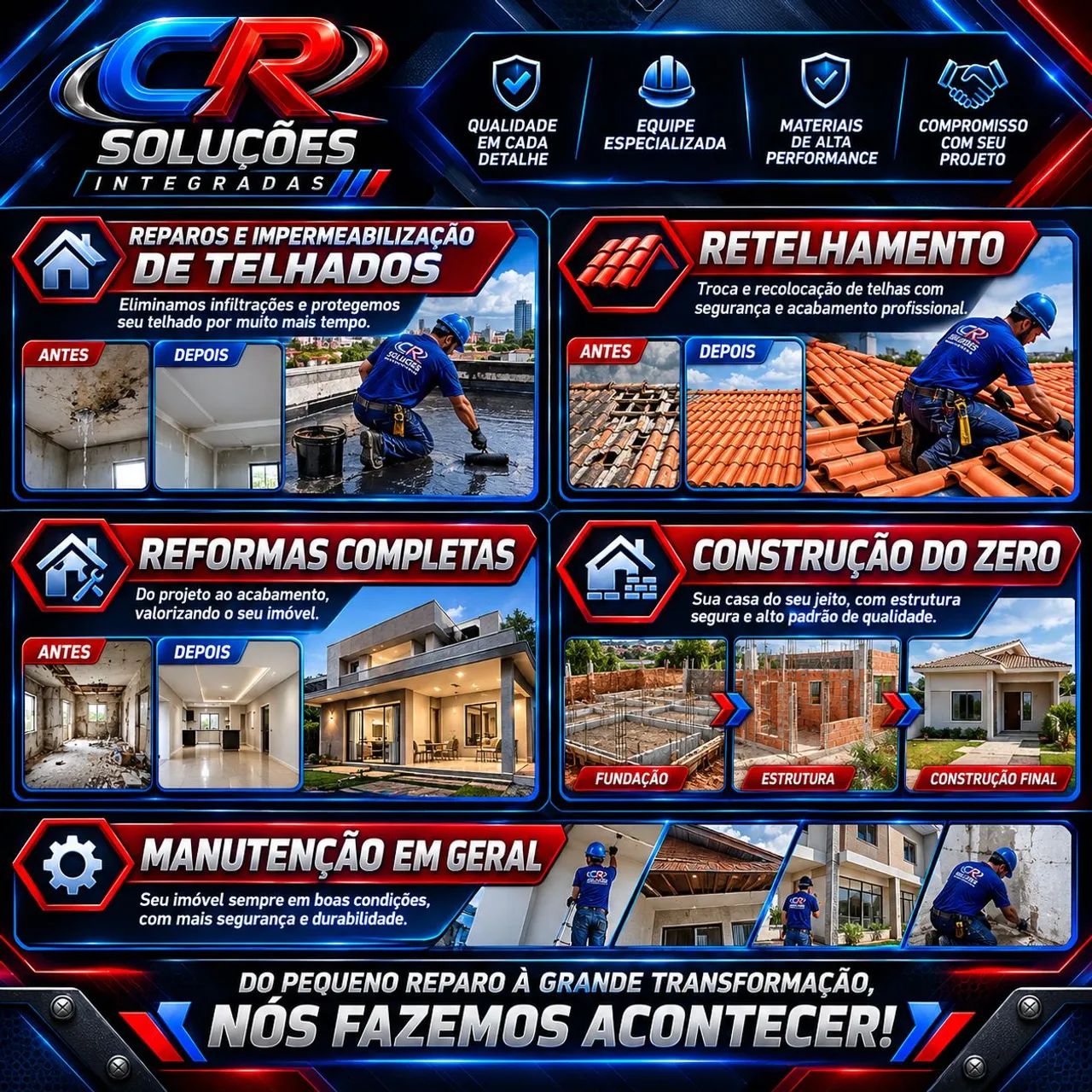 Telhadista - CR soluções 