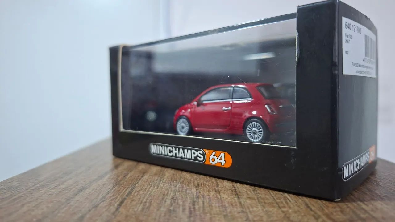Minichamps Fiat 500 1:64 Red - Foto 3