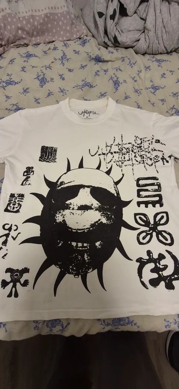Camiseta Travis Scott Utopia C1 Branca