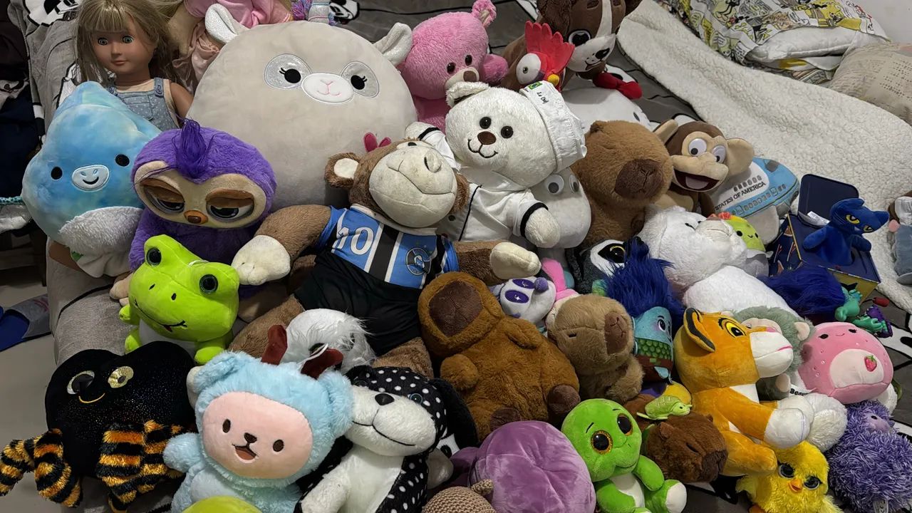Mais de 50 pelúcias, bonecas e 6 Criamigos  - Foto 2