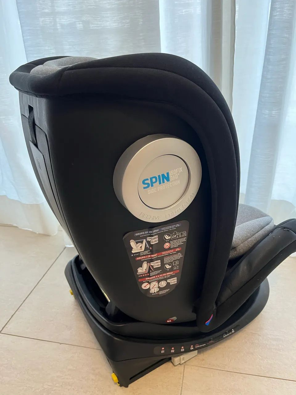 Cadeirinha SPIN Isofix 360 Burigotto  - Foto 5
