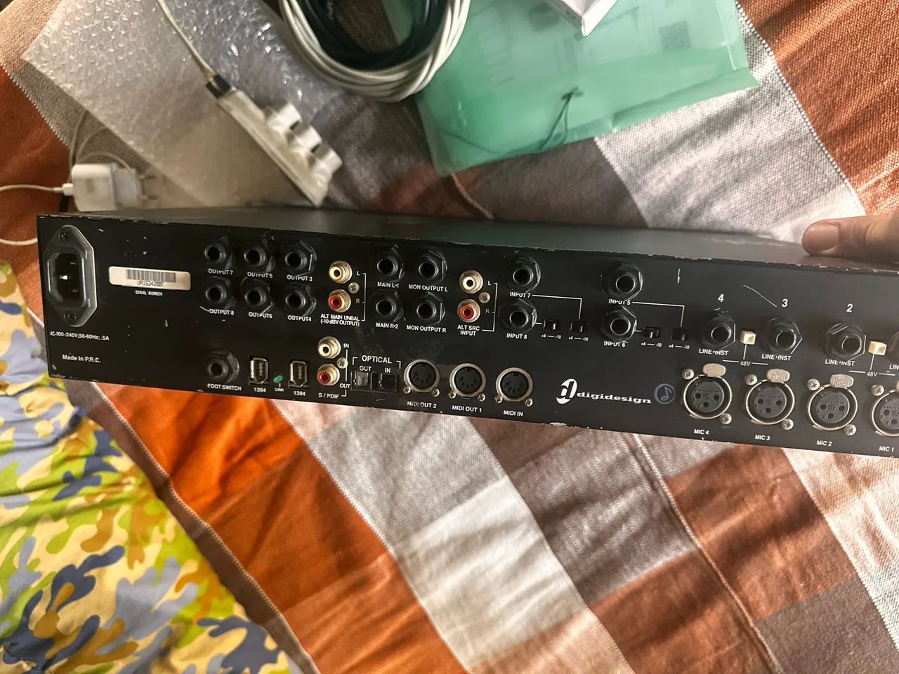 Interface de áudio Digidesign Digi 002 Rack - Foto 2