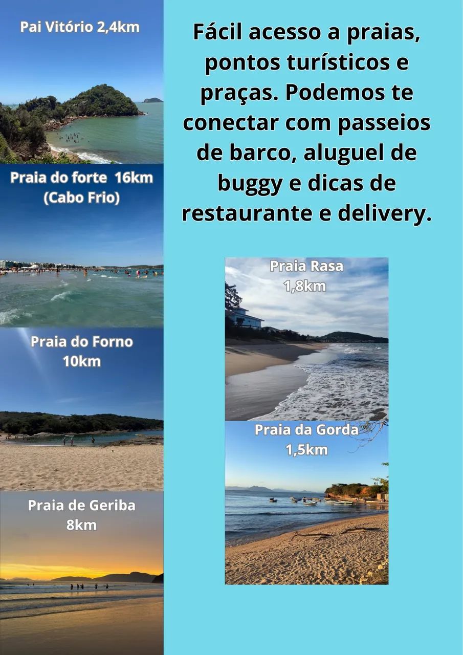 Residencial Maria de Lourdes - sua temporada inesquecível em Búzios - RJ - Foto 2