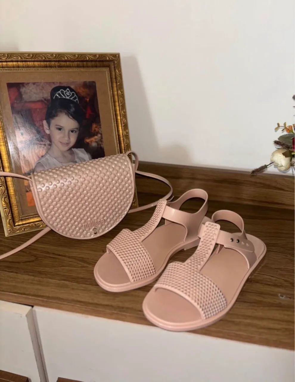 Sandália Melissa + bolsa NUNCA USADAS 