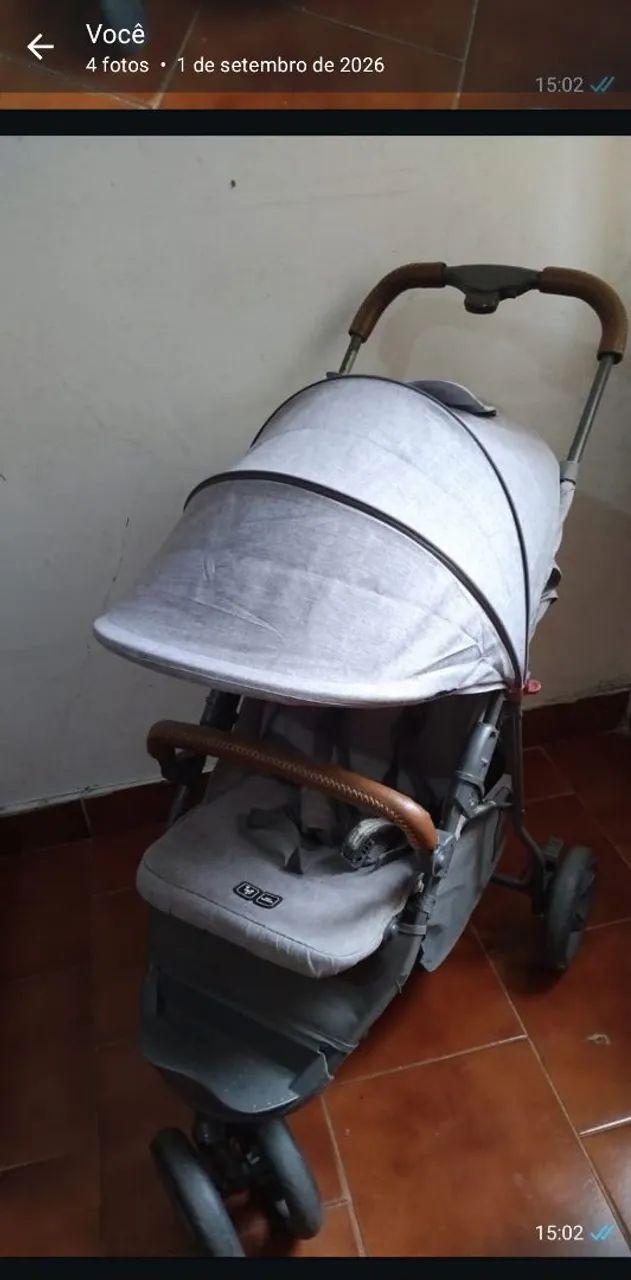 Vendo carrinho de bebê - Foto 2