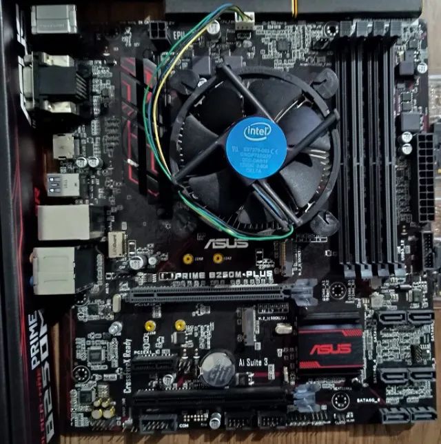 Processador Intel i5 7600 + Placa-Mãe Asus Prime B250M-PLUS/BR - Foto 3