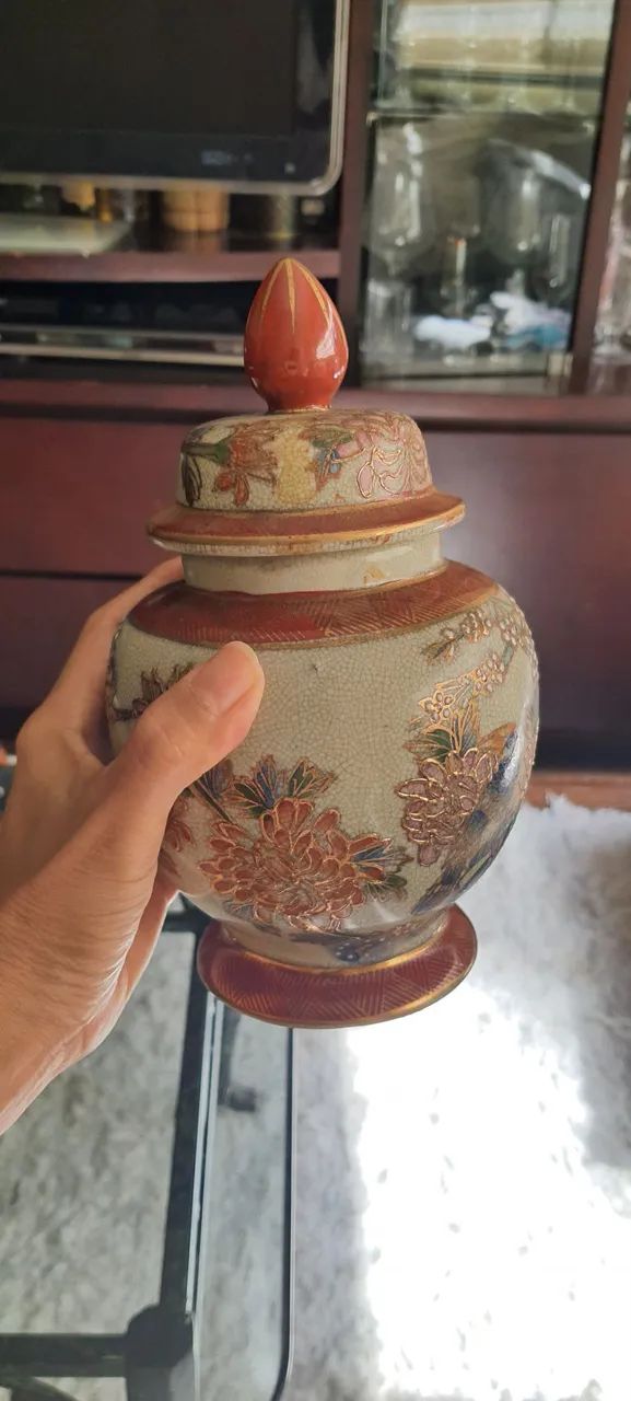 Vaso ornamental antigo - Foto 3