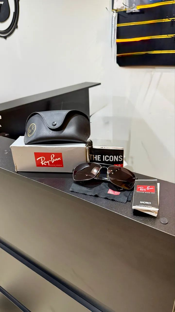 Óculos Rayban Aviador Unisex  - Foto 3