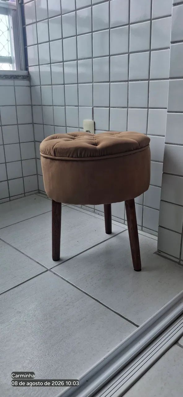 Pufe suede 45×40cm