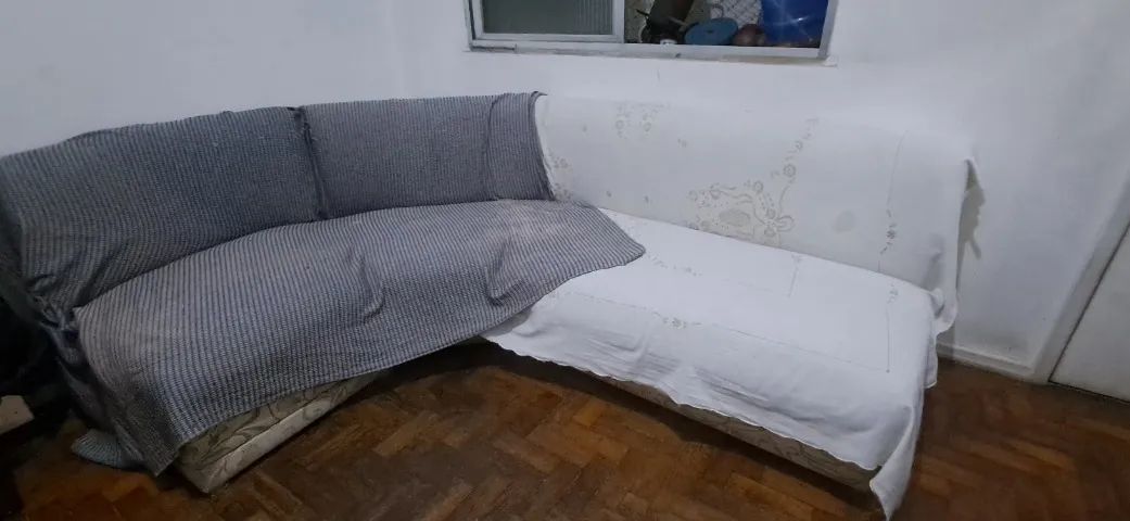 SOFÁ DE CANTO/L - USADO - R$ 200 - Foto 3