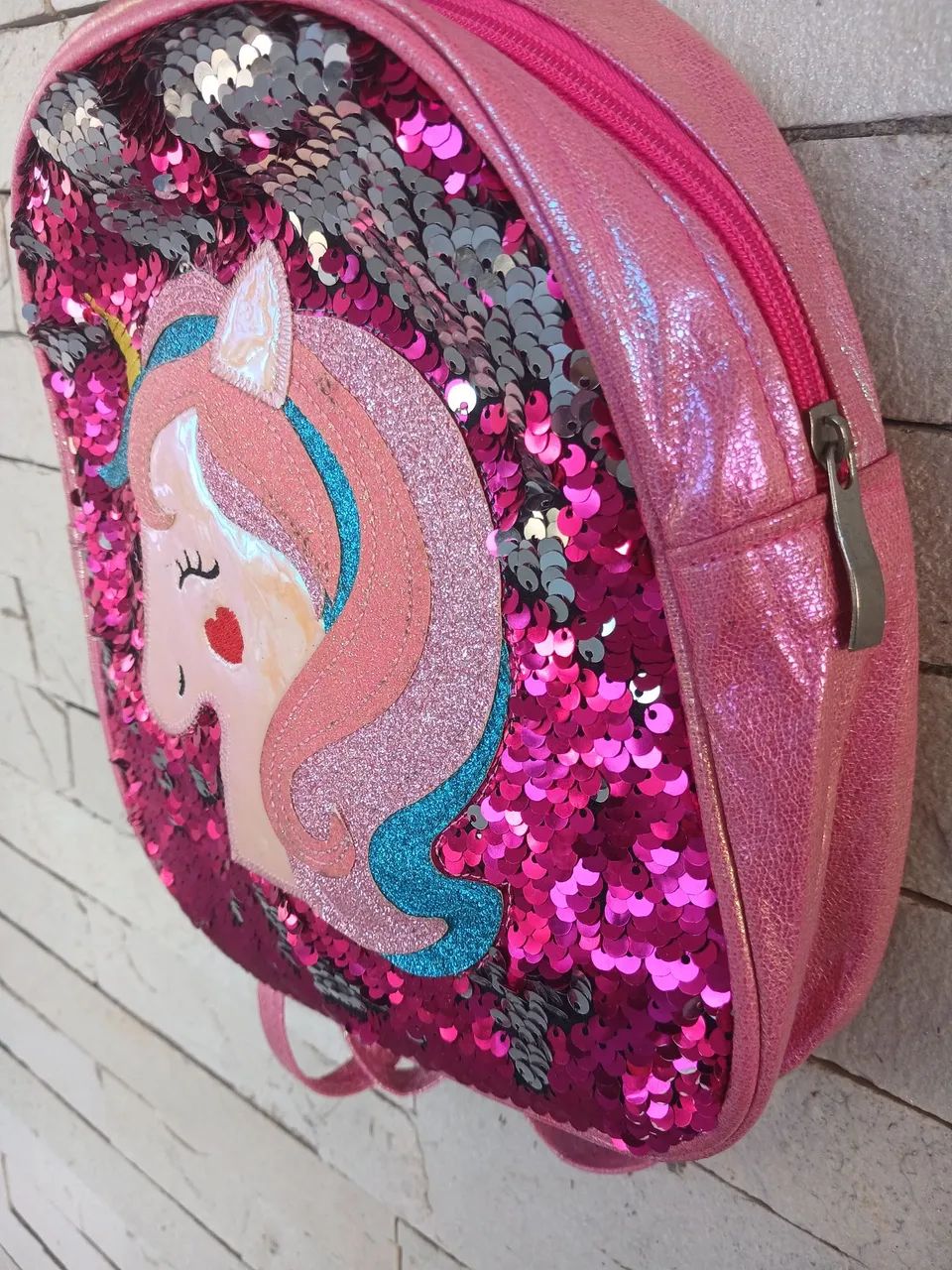 Bolsa Mochila  Unicórnio  - Foto 3