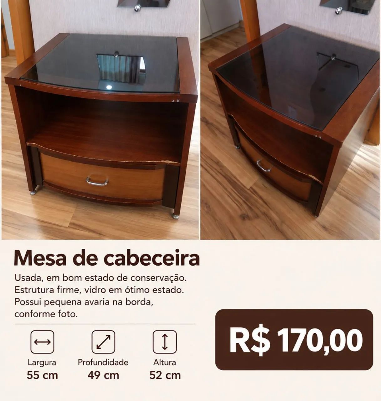 Mesa de cabeceira