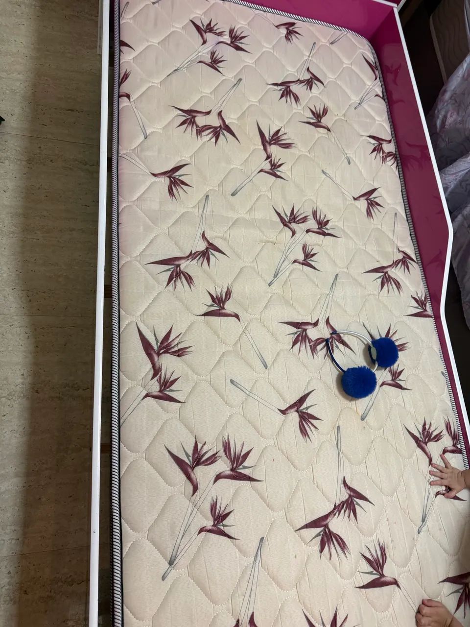 Cama infantil com colchão  - Foto 2
