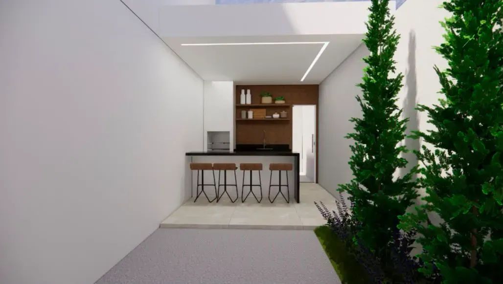 Casa com 2 quartos sendo 2 suítes 3 banheiros 1 vaga - Foto 4
