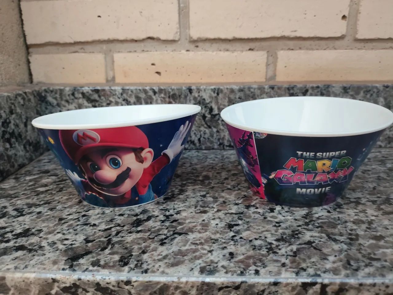Tigela super Mario Galaxy (lote 2 unidades)