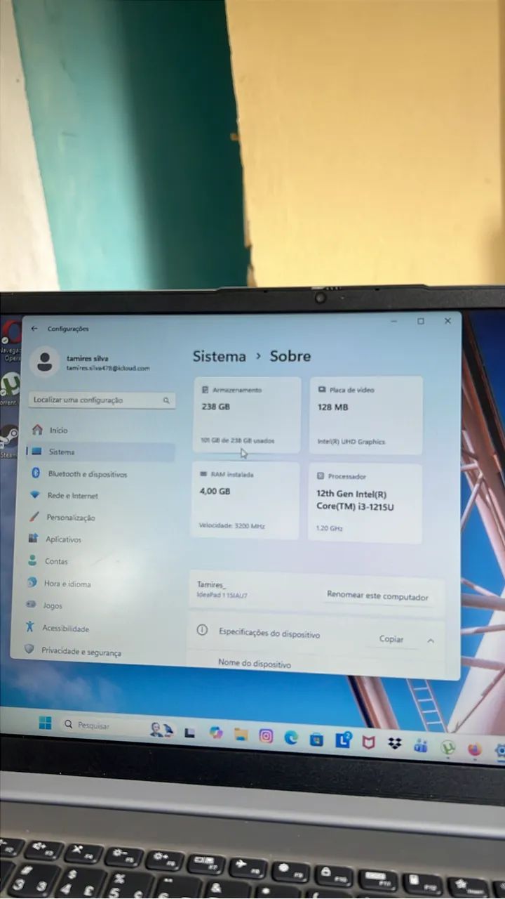 Notebook seminovo pra vender - Foto 5