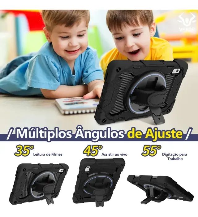 Capa Á Prova De Queda 3 Em 1 Para Lenovo M9 9''polegadas - Foto 3