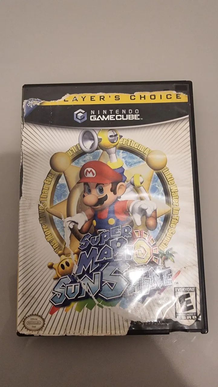 Super Mario Sunshine Nintendo GameCube 