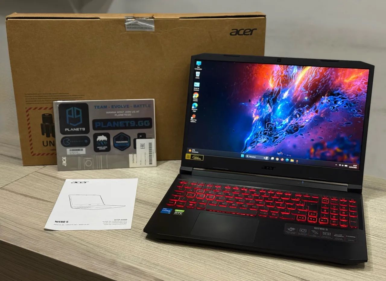 Notebook Acer Nitro 5 - Core i5 + 16GB + RTX 3050 - Foto 2