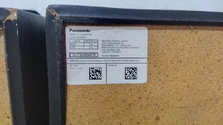 CAIXAS DE SOM DA PANASONIC - Foto 3