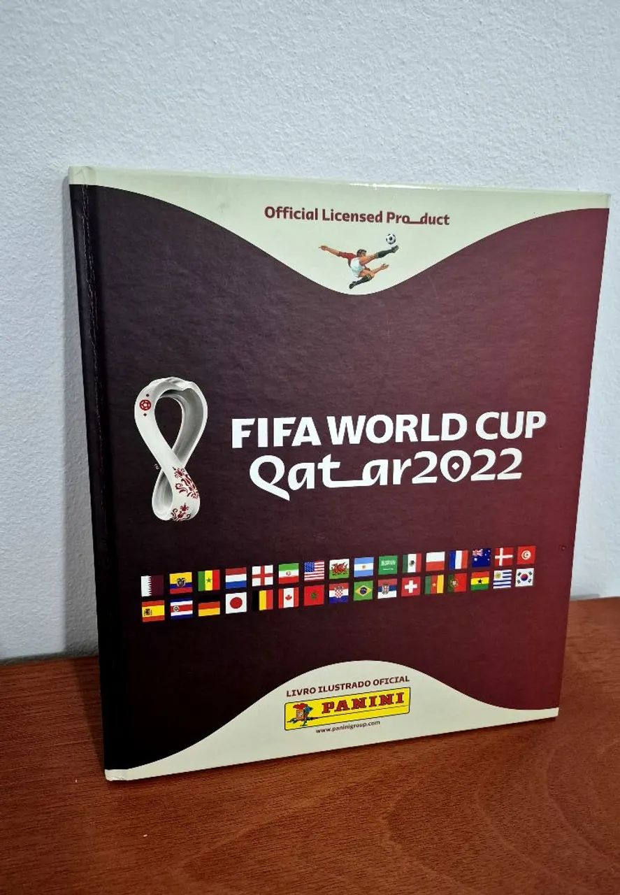 "Álbum Completo Copa 2022 Qatar Capa Dura