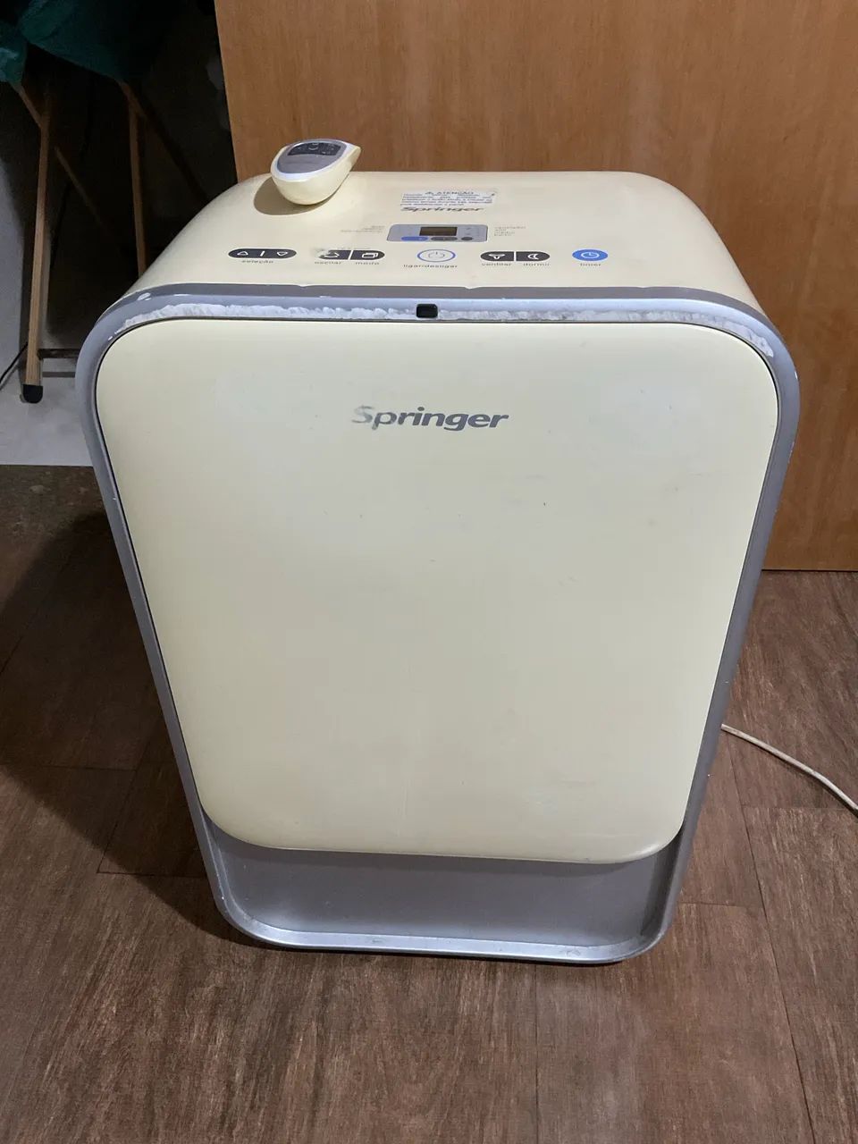 Ar condicionado portátil Springer de 12.000BTUs,usado - Foto 4