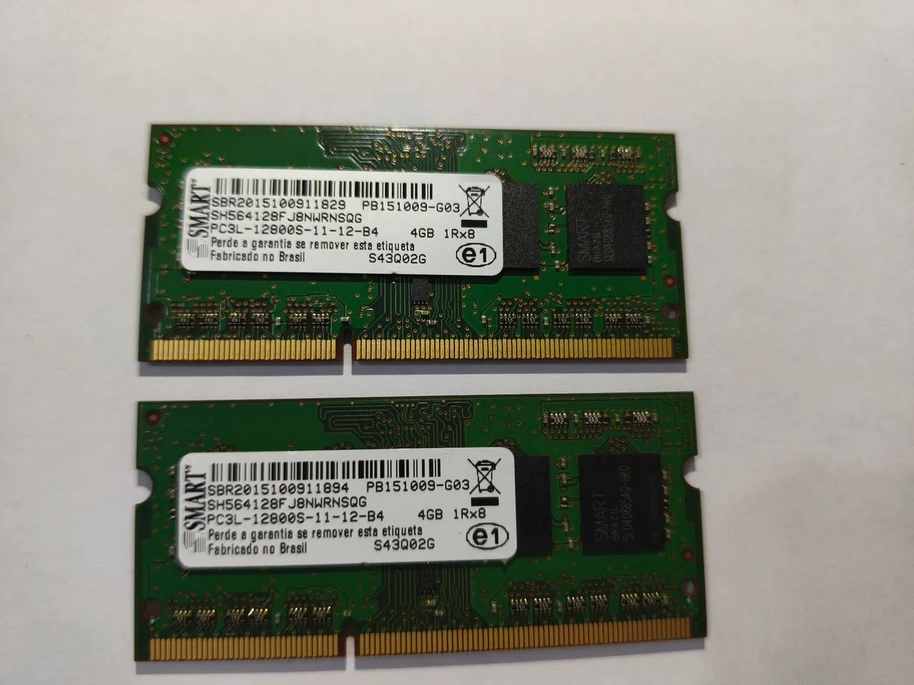 Kit memória ram DDR3 - 8G (2x4g) - notebook  - Foto 2