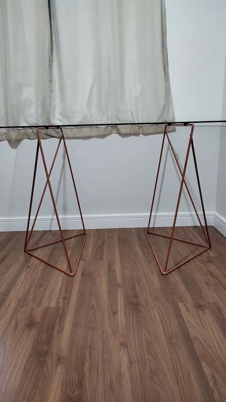 Vendo mesa de vidro - Foto 2