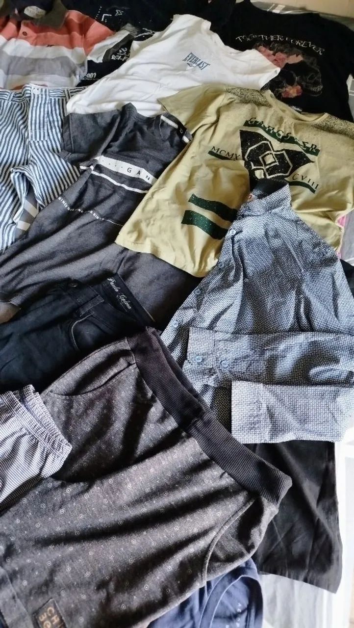 Combo roupa masculina - P e M  - Foto 3