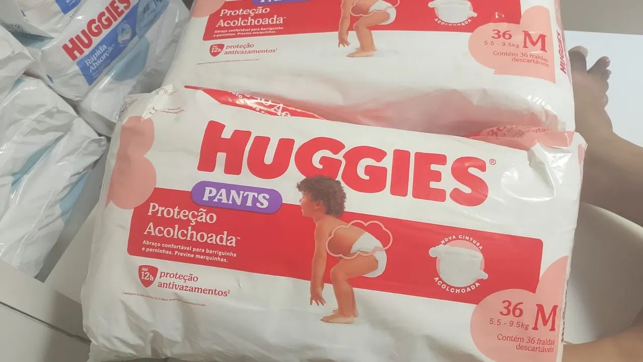Fraldas huggies - Foto 2
