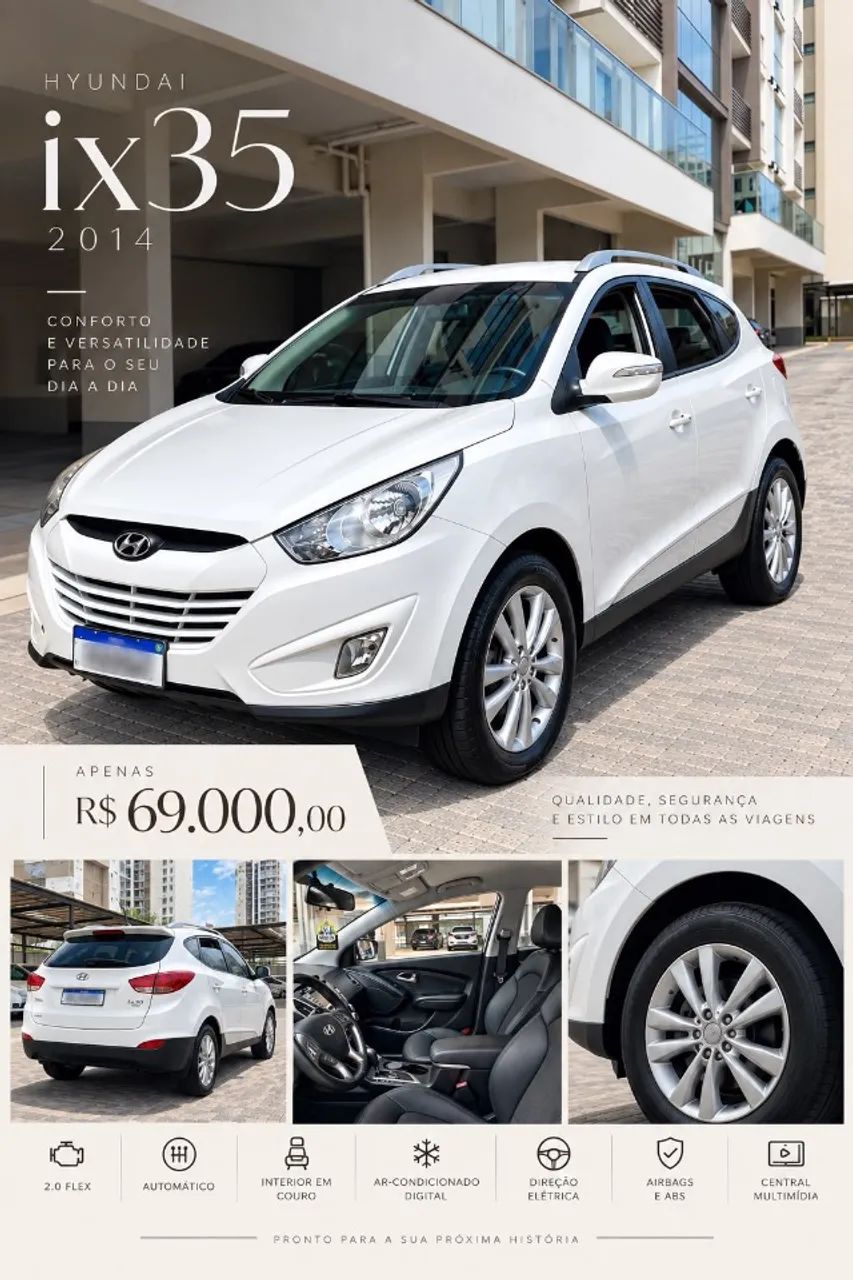 Hyundai Ix35 2.0 16V 2WD FLEX AUT. 2014
