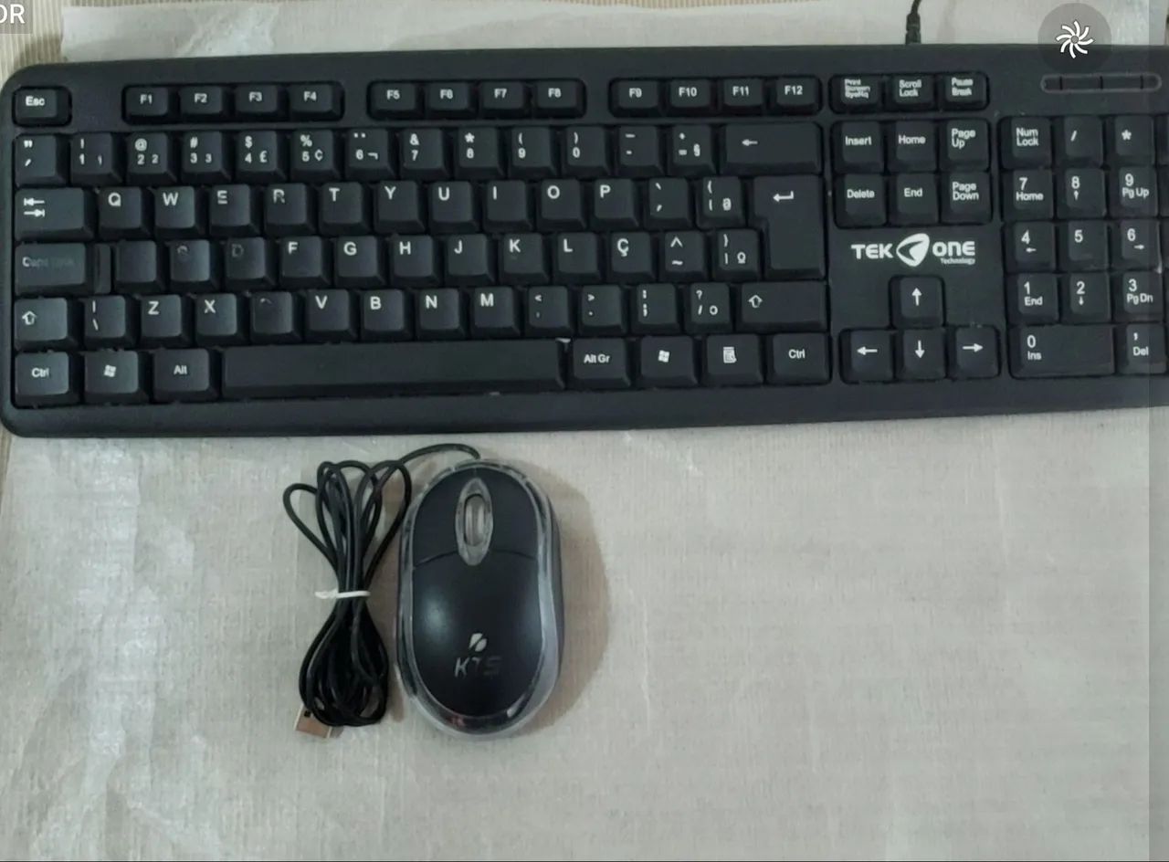 TECLADO e MOUSE / MOUSE PAD - Tekone - KTS<br>