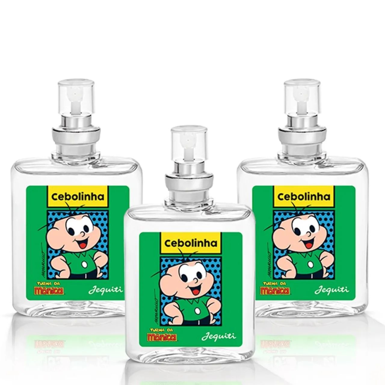 Kit 3 Perfumes Cebolinha Jequiti 25ml 