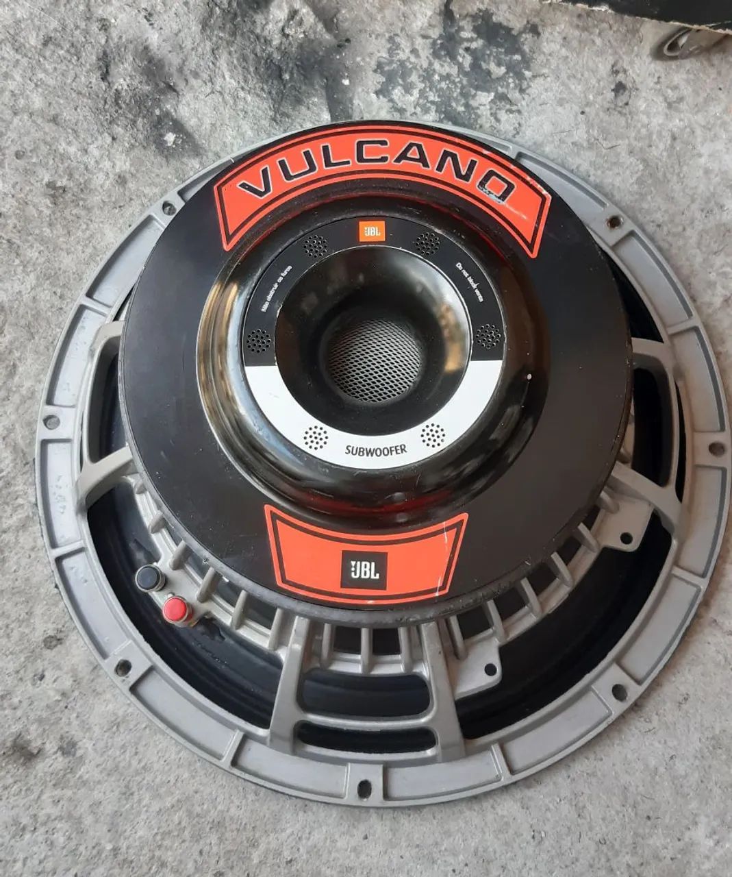 Grave Vulcano 15" original!