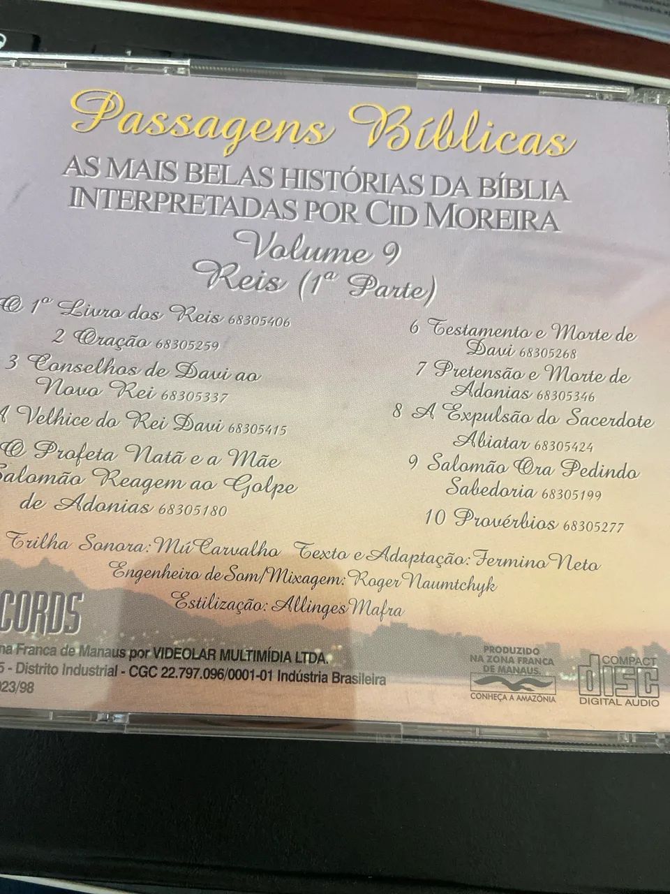 Cd - Passagens Bíblicas - Cid Moreira - Vol 9 - Foto 3
