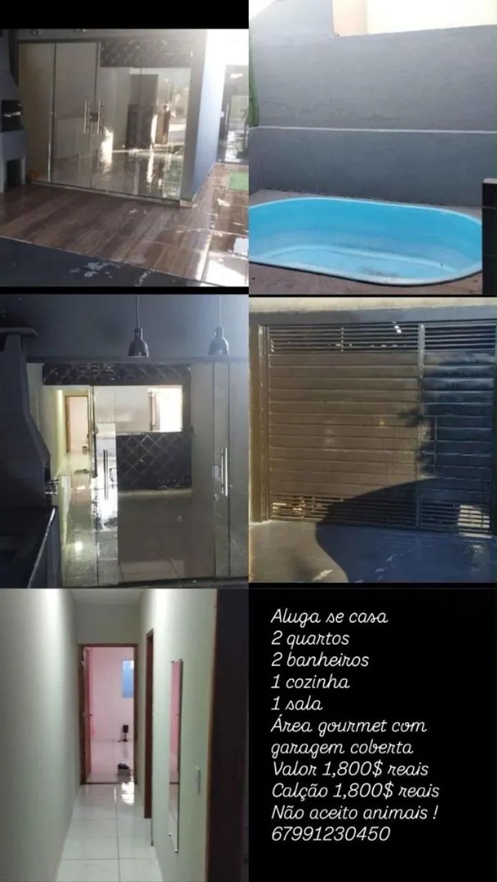 Alugo casa região Gury Marques e Guaicurus 
