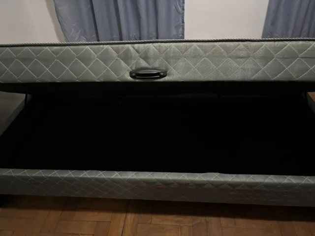 Cama box solteiro com baú / Vila Isabel - Foto 2